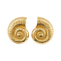 European Style Iron Acrylic Conch Pearl Necklace And Stud Earrings Jewelry Set For Women view 5