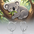 Animal Bear Stud Earrings, Cute Small Koala Earrings, Fresh Simple European American Jewelry view 2