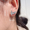 Marquise Zircon Leaf Stud Earrings For Women, Korean Commuter Versatile Fashion Jewelry view 4