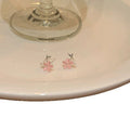 Sweet Floral Cat Eye Stone Pearl Stud Earrings With Silver Needle Niche Design view 3