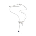 Copper Zircon Pearl Cross Star Pendant Necklace For Women Light Luxury Geometric Choker view 5