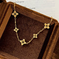 18K Gold Plated Copper Zircon Flower Hollow Beaded Bracelet For Women Light Luxury Jewelry view 2