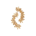 Euro American Style Alloy Oval Geometric Rhinestone Clip-on Earrings For Women view 5