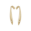 Minimalist Alloy Water Drop Stud Earrings With Silver Posts Small Fashion Ear Jewelry view 5