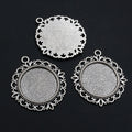 25mm 7g Zinc Alloy Charm Pendant for DIY Necklace Bracelet Jewelry Making view 2