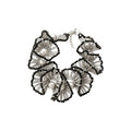 French Vintage Artificial Crystal Lace Beaded Pearl Necklace Bracelet Jewelry Set For Women view 5