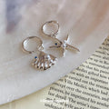 Copper Asymmetric Starfish Ear Cuff Earrings Light Luxury Vacation Style 2026 Jewelry view 4