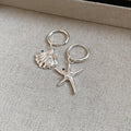Copper Asymmetric Starfish Ear Cuff Earrings Light Luxury Vacation Style 2026 Jewelry view 2