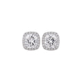 18K Gold Plated Copper Zircon Flower Earrings And Necklace Jewelry Set Vintage Court Style view 5