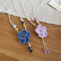 Sweet Woven Ceramic Flower Necklace 2026 Resort Style Fresh Floral Collarbone Choker view 4