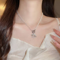 Light Luxury Faux Pearl Beaded Choker Necklace For Women, Geometric Round Collarbone Jewelry view 1