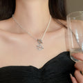 Light Luxury Faux Pearl Beaded Choker Necklace For Women, Geometric Round Collarbone Jewelry view 3