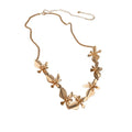 Vintage Old Money Iron Floral Waist Chain Necklace Two Way Light Luxury Fashion Accessory view 5