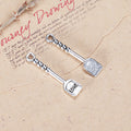 LOVE Lettered Shovel Alloy Charm in 3 Metal Finishes view 6