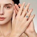 Minimalist Leaf Wrap Couple Rings For Women, Forest Fairy Style Adjustable Jewelry view 3