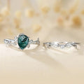 Minimalist Leaf Wrap Couple Rings For Women, Forest Fairy Style Adjustable Jewelry view 2
