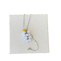 Korean Style Faux Pearl Grape Cluster Sweater Necklace Geometric Round Casual Collarbone Chain view 5