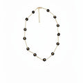 Artificial Crystal Beaded Flower Necklace For Women Casual Sweet Cool Clavicle Choker view 5