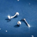 Minimalist Heart Shape Stud Earrings Small Love Ear Bone Studs Versatile Women's Jewelry view 3