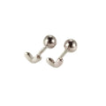 Minimalist Heart Shape Stud Earrings Small Love Ear Bone Studs Versatile Women's Jewelry view 5