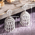 Christmas Sparkling Zircon Drop Earrings For Women Snowflake Bell Fairy Style Statement Jewelry view 4