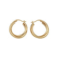 Minimalist Copper Smooth Round Geometric Wrap Cross Ear Cuff Earrings For Women view 4