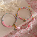 Chinese Style Five Color Cord Bracelet With 3D Zongzi Pendant Tassel Dragon Boat Festival Blessing Jewelry view 2