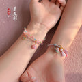 Chinese Style Five Color Cord Bracelet With 3D Zongzi Pendant Tassel Dragon Boat Festival Blessing Jewelry view 3