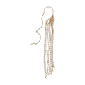 European Style Copper Multi-Layer Long Tassel Geometric Clip-on Earrings For Non-Pierced Ears view 5