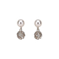 Alloy Silver Needle Sparkling Zircon Bow Stud Earrings Light Luxury Sweet Exotic Jewelry view 5
