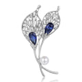 Alloy Enamel Calla Lily Brooch Pin For Fashion Apparel view 5