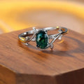 Branch Shape Minimalist Delicate Ring For Women, Forest Pastoral Natural Single Jewelry view 3