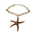 Old Money Bohemian Aluminum Starfish Conch Pendant Necklace Beach Vacation Collarbone Choker view 5