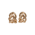 Alloy Chain C-Shaped Geometric Pendant Drop Earrings For Women, Statement Luxury Style view 5