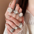 Bohemian Metal Shell Open Ring With Beach Vacation Design For Women view 2