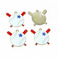 Gold Zinc Alloy Charm Pendant No.906177 for DIY Necklace Bracelet Jewelry Making view 4