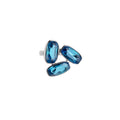 Light Luxury Alloy Oval Open Ring With Rhinestone Accents Vintage Geometric Finger Jewelry view 5
