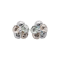 Sweet Floral Zircon Enamel Faux Pearl Stud Earrings For Women 2026 Cute Versatile Jewelry view 5