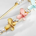Gold Tone Silver Tone Ribbon Bow Enamel Two Designs Metal Brooch Pin view 4