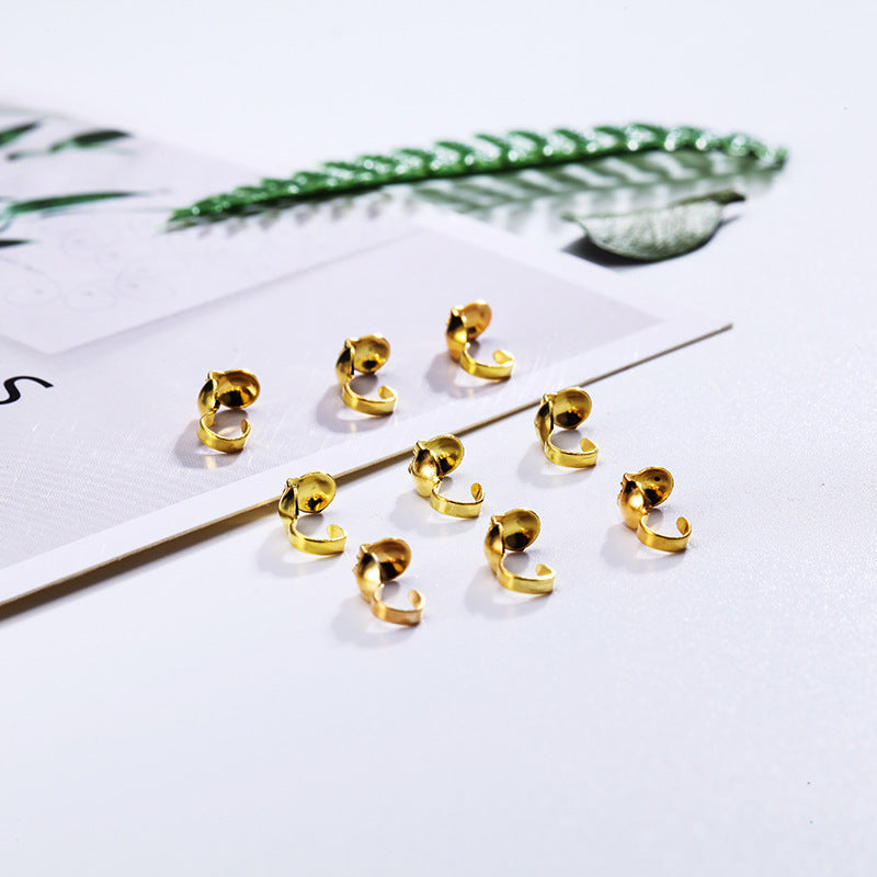 DIY Jewelry Wire End Clasps 100-Pack