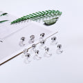 Single Loop Jewelry Wire End Connectors in Three Finishes view 2