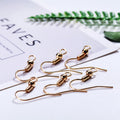 Beaded Fishhook Earring Wires in Five Metal Finishes view 6