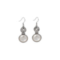 2026 New Minimalist Resin Oval Gourd Ear Hook Earrings Necklace Jewelry Set For Women view 5
