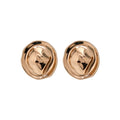 Minimalist Alloy Irregular Crumpled Round Stud Earrings With Silver Posts For Women view 5