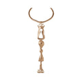Light Luxury Alloy Irregular Geometric Tassel Pendant Choker Necklace view 5