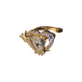 Light Luxury Copper Heart Star Zircon Clip-on Earrings Vintage Cartilage Ear Cuffs view 5