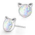 Simple Cat Sticker Stud Earrings For Women, Fresh Sweet Fashion Commuter Style Jewelry Accessories view 1