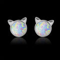 Simple Cat Sticker Stud Earrings For Women, Fresh Sweet Fashion Commuter Style Jewelry Accessories view 2