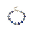 Light Luxury Alloy Zircon Flower Bracelet For Women, Style Niche Design Hand Rope Jewelry view 5