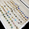 Light Luxury Alloy Zircon Flower Bracelet For Women, Style Niche Design Hand Rope Jewelry view 1